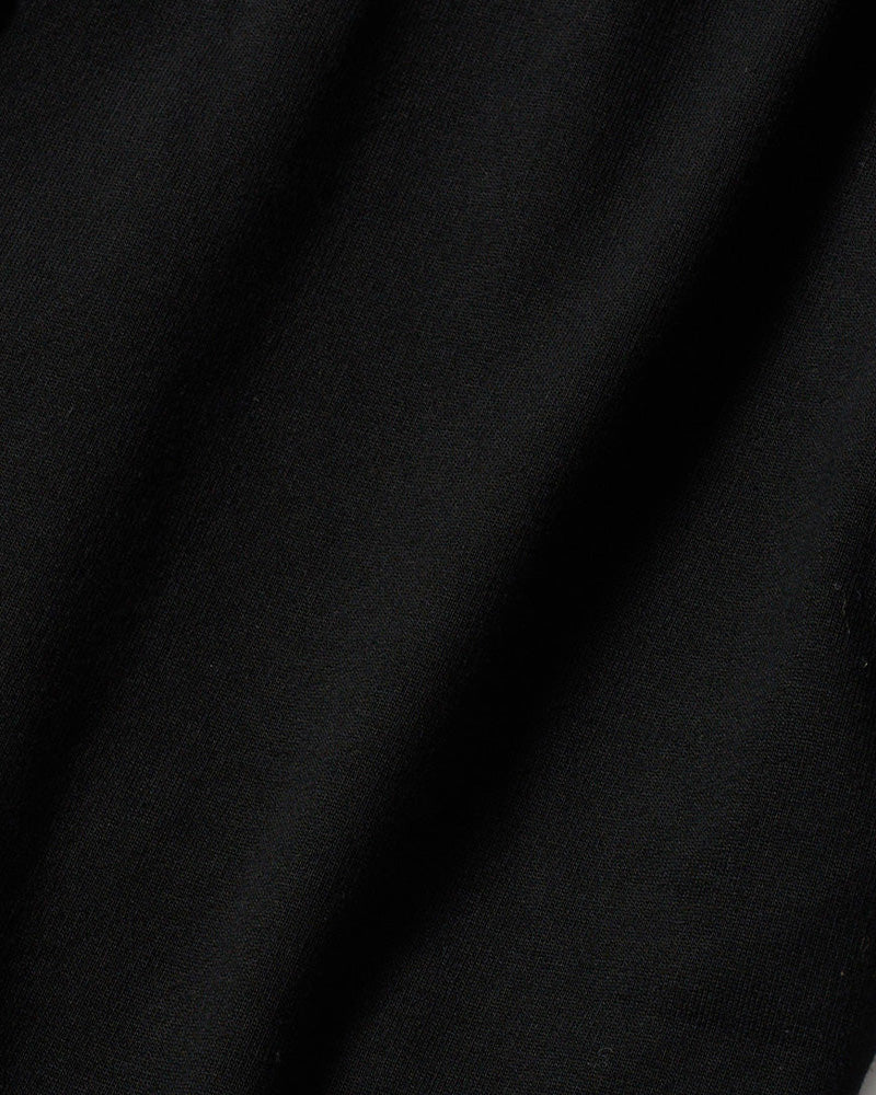 compact urake cut-off line zip hoodie