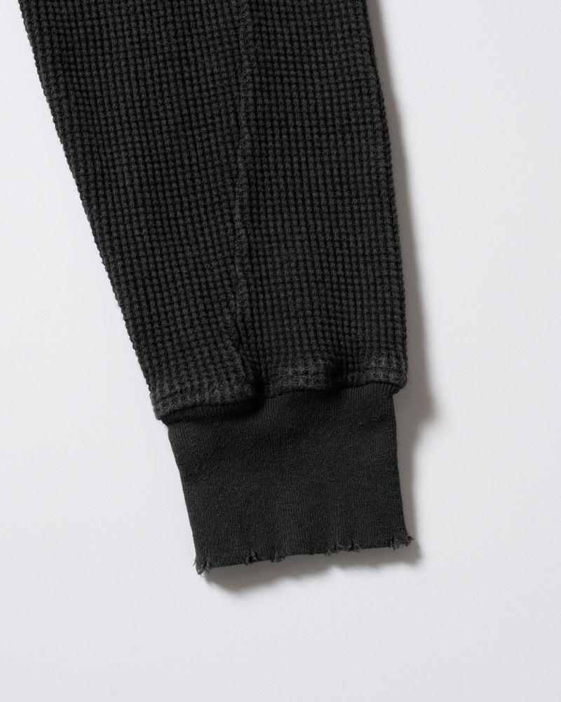 hard dry waffle damage zip hoodie