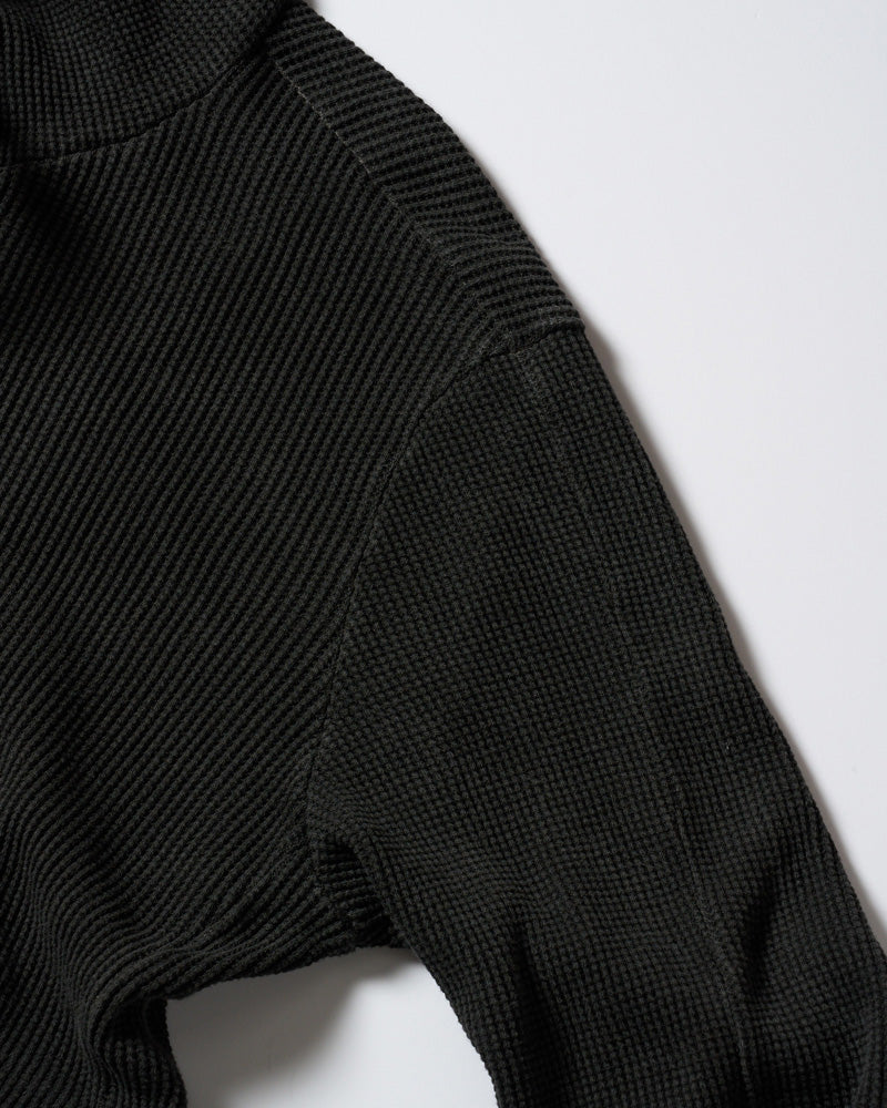 hard dry waffle damage zip hoodie