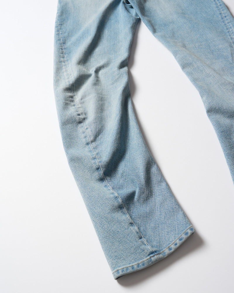 slim banana denim