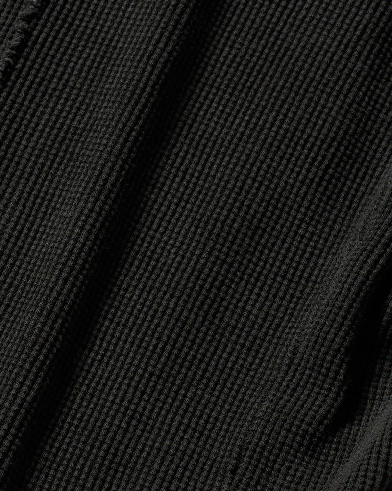 hard dry waffle damage zip hoodie