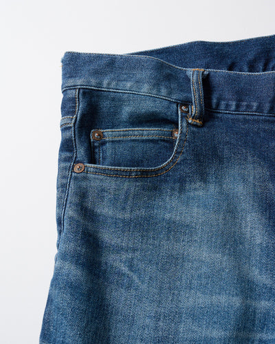 slim banana denim