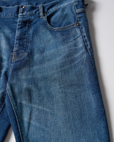 slim banana denim