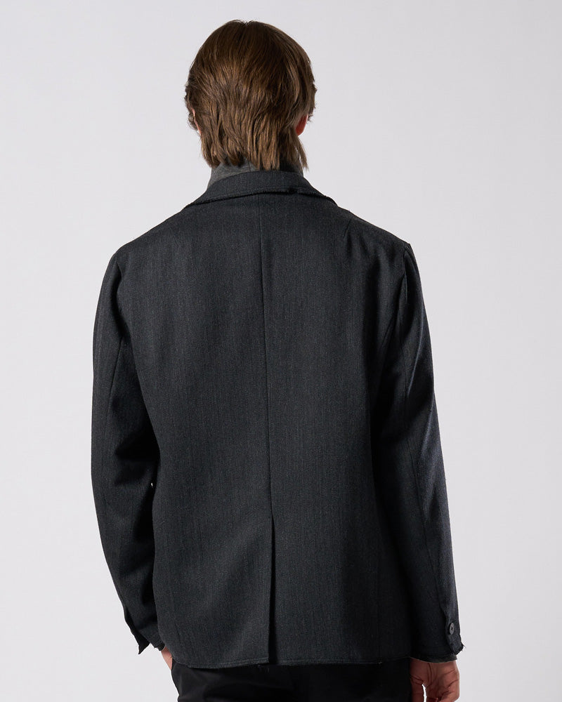 venetian stripe single jacket