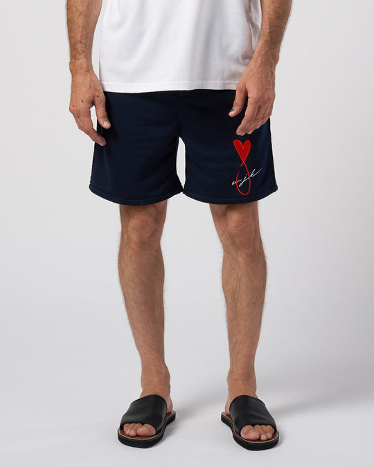 【Maison Honoré Paris × wjk】heart fish dry french terry shorts