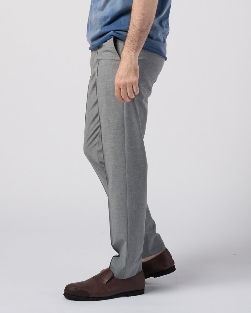 comfort pin-tuck slim slacks