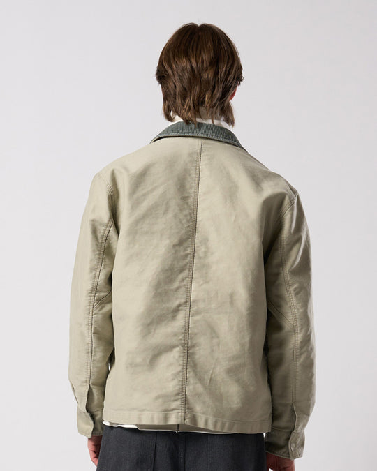 heavy moleskin short coverall jacket