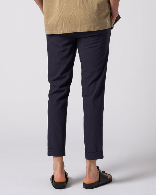 tuck slim slacks