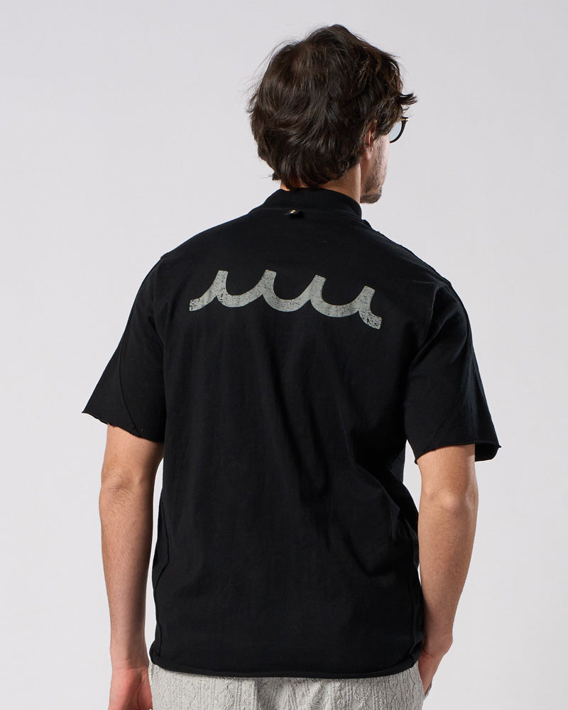 【muta × wjk】cut-off mock S/S(printed)