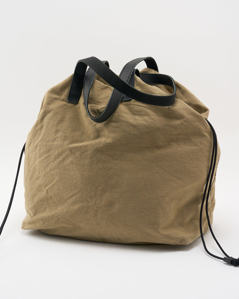 vintage drawstring tote bag