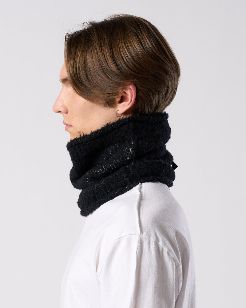 fancy yarn knit snood