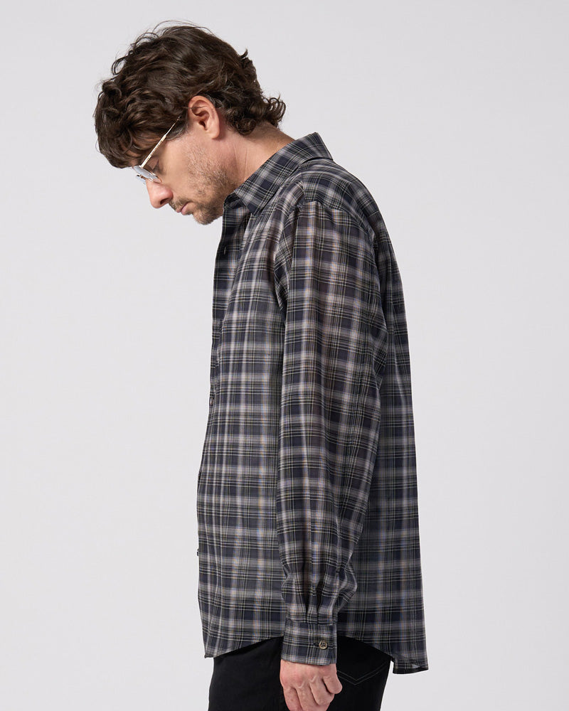 airy wool voile shirt
