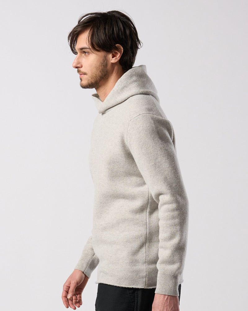 back pile hoodie