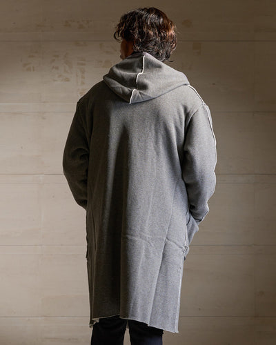 long zip-up parka