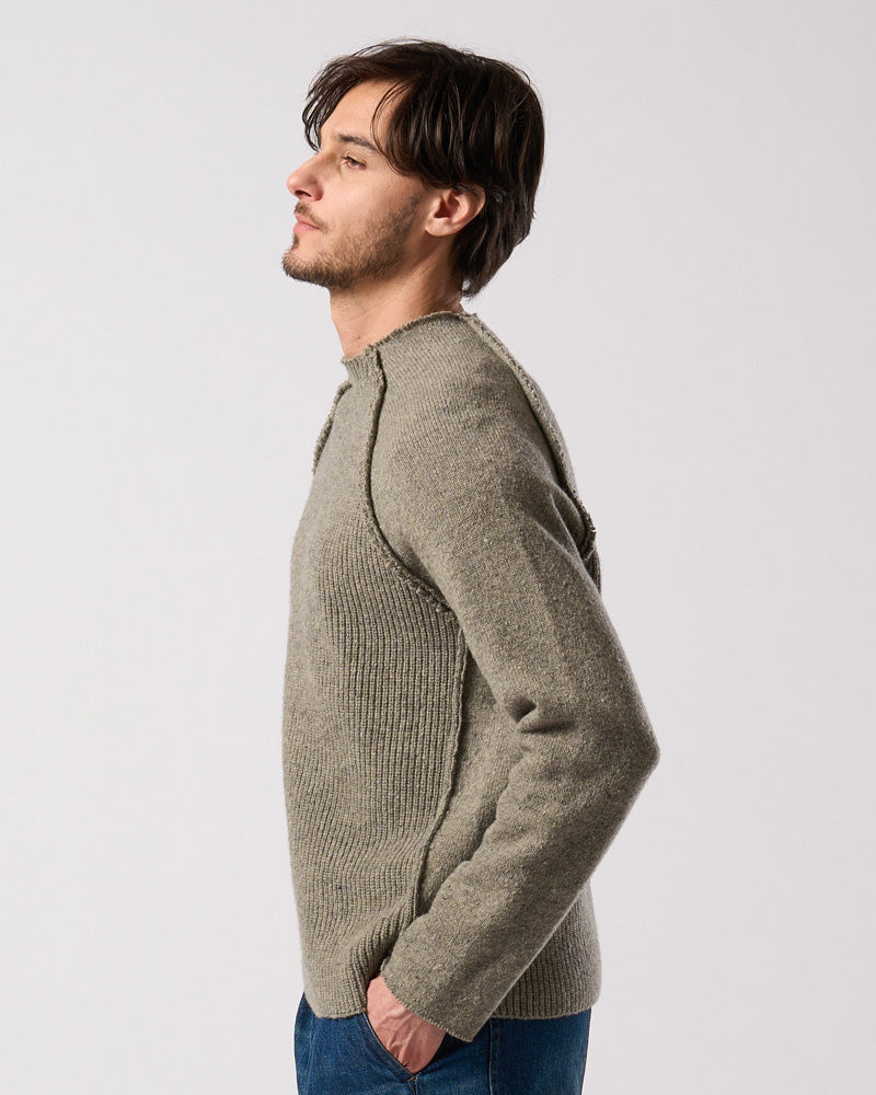 lomond×powder line high-neck knit