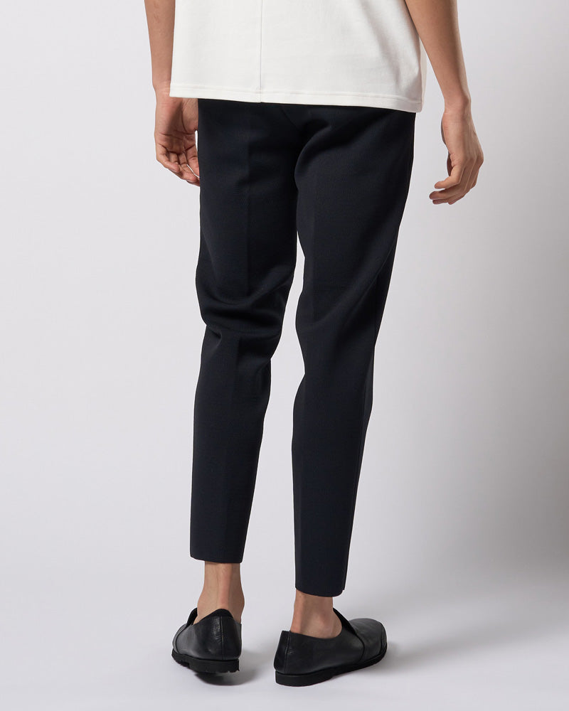 function knit easy slacks (jacquard check)