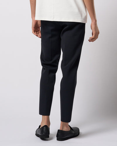 function knit easy slacks (jacquard check)