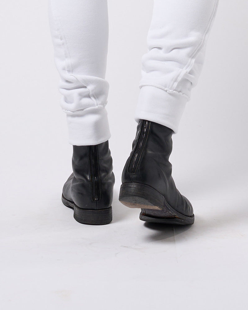 center seam back-zip boots（GUIDI calf） – wjk online store