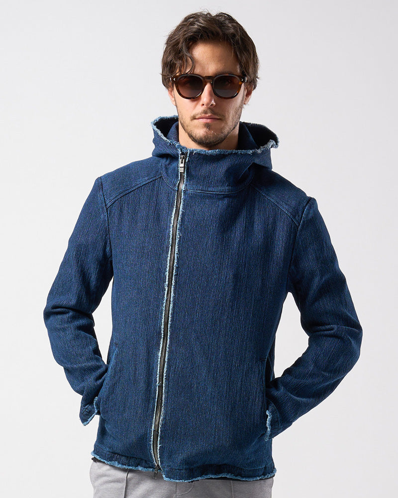 【LEON×B'2nd×wjk】hooded wrap blouson