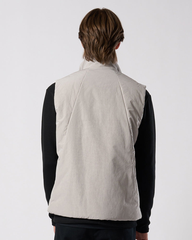 solid zip vest