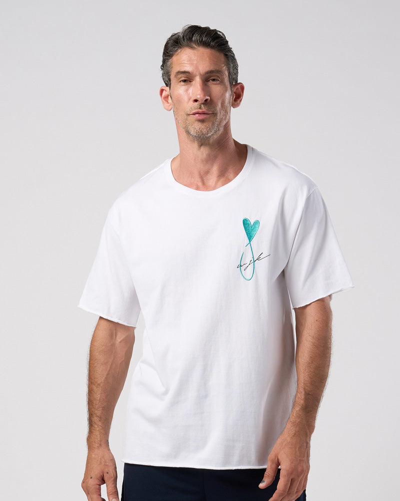 【Maison Honoré Paris × wjk】heart fish cut-off S/S