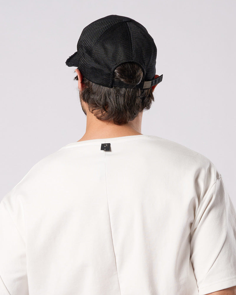 【muta × wjk】"w"uta cut-off mesh cap