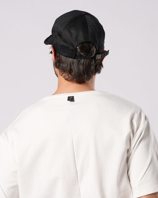【muta × wjk】"w"uta cut-off mesh cap