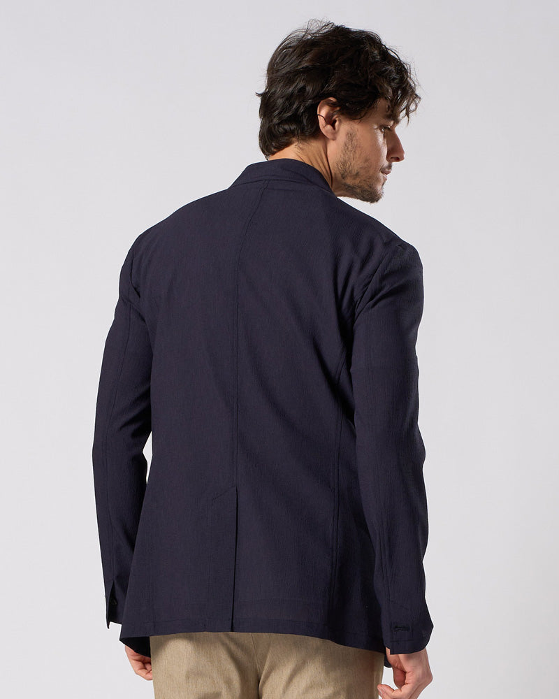 solid collar single jacket – wjk online store