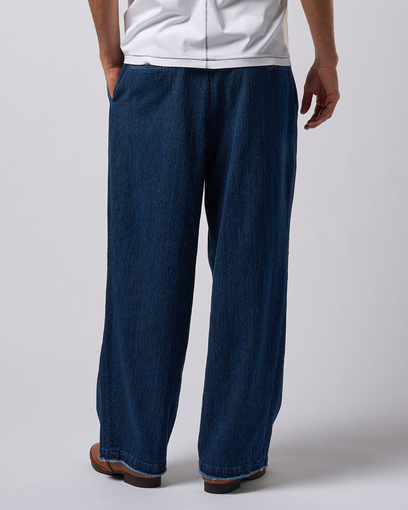 2-tuck wide trousers