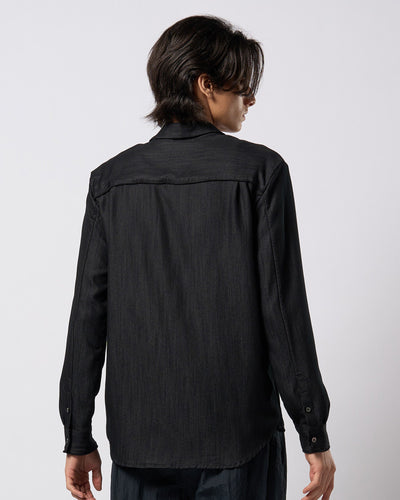 fly front shirt