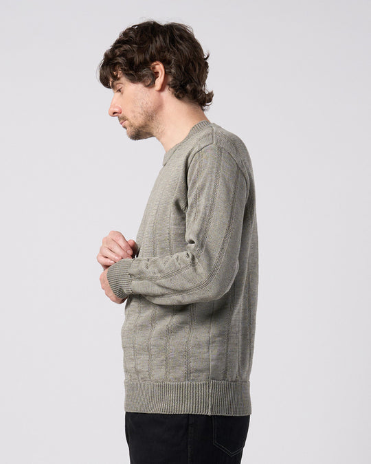 GIMA stripe knit pull-over