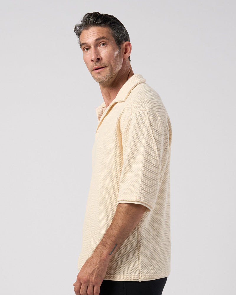 russell knit skipper polo H/S