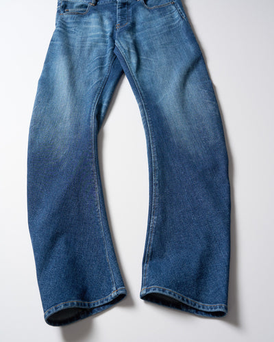 slim banana denim