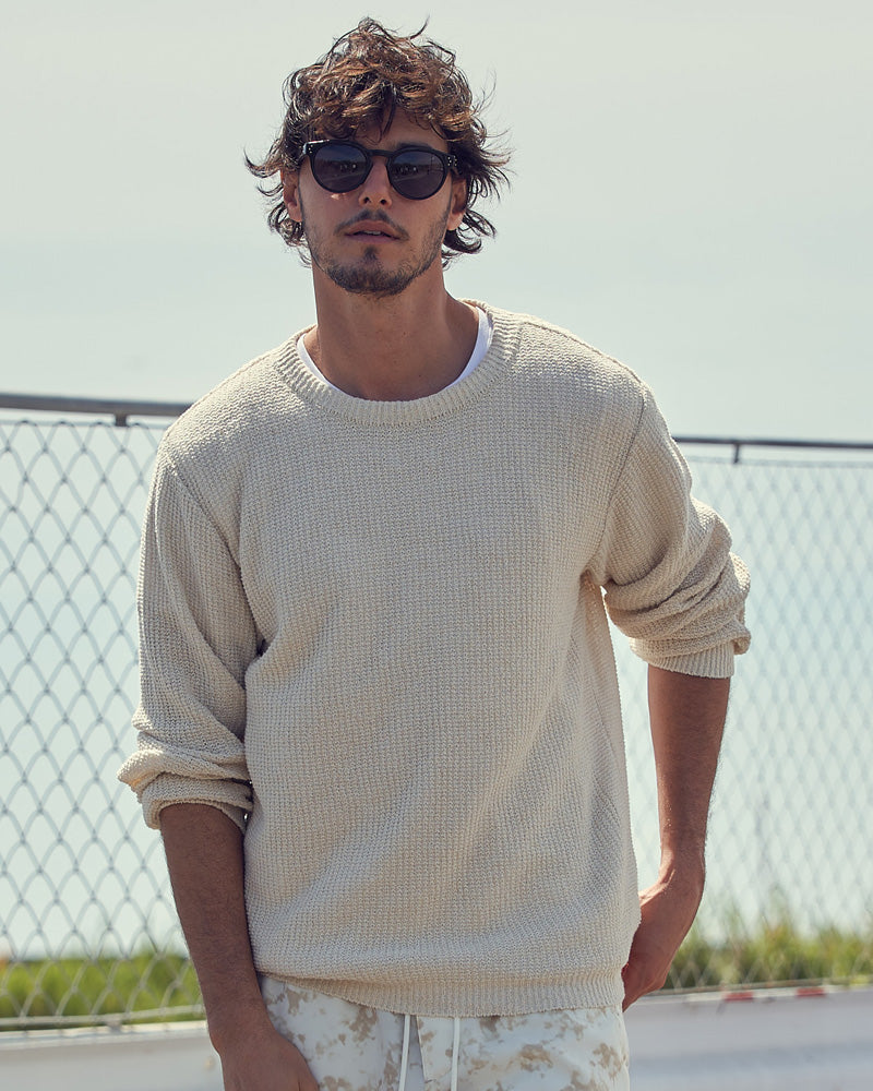 boucle summer knit