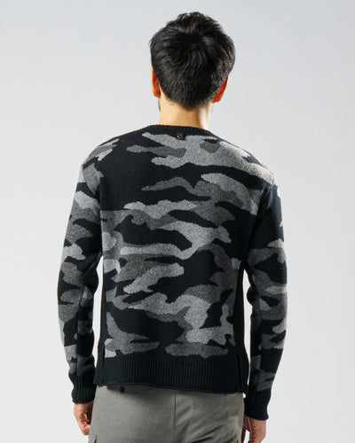 jacquard pull-over