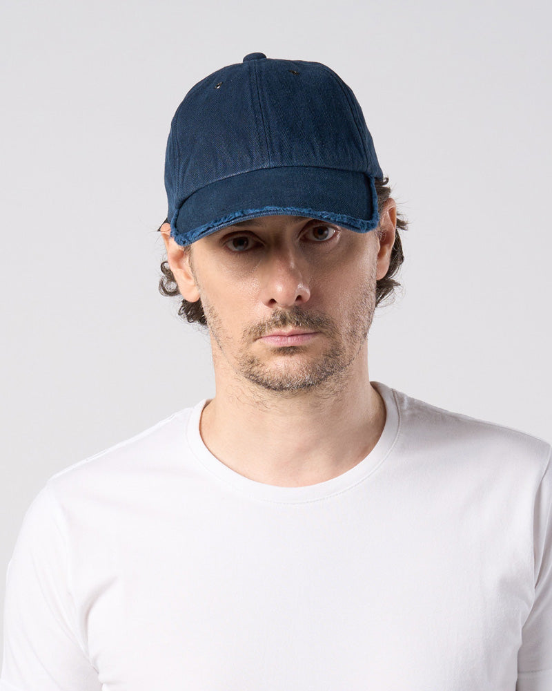 cotton linen herringbone aging B.B.cap