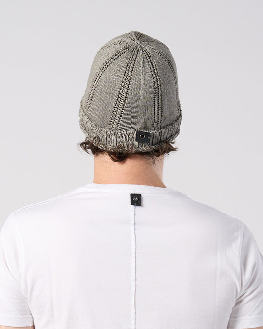 GIMA stripe knit beanie