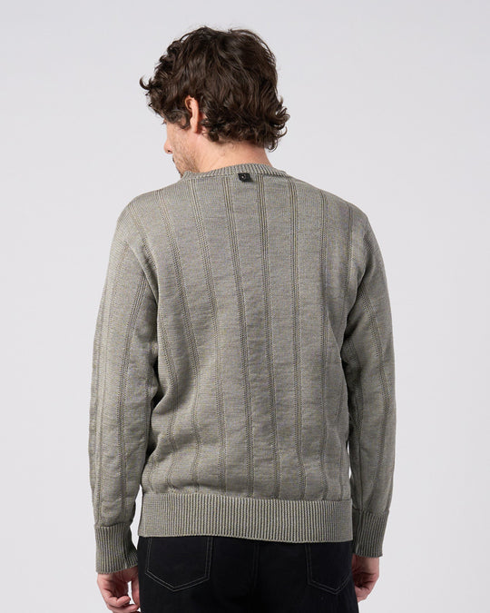 GIMA stripe knit pull-over