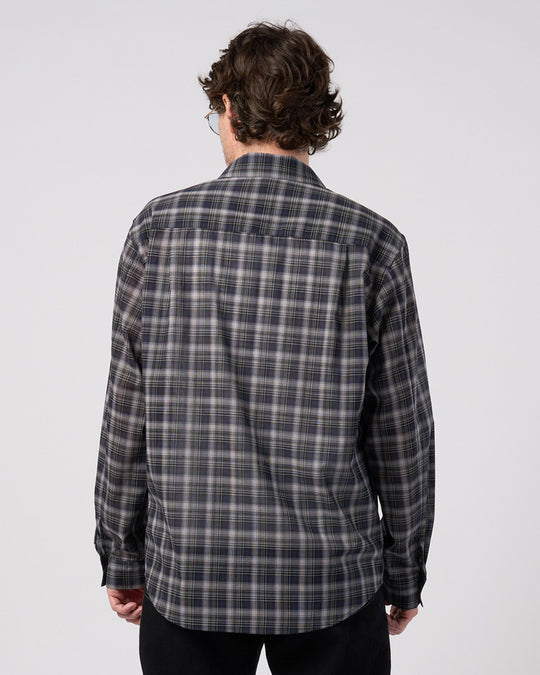 airy wool voile shirt