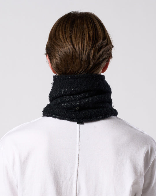 fancy yarn knit snood