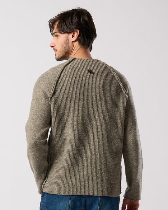 lomond×powder line high-neck knit