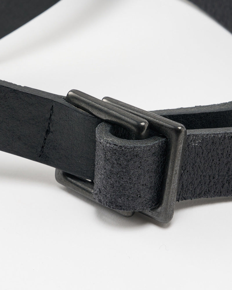 dyed W-ring long belt