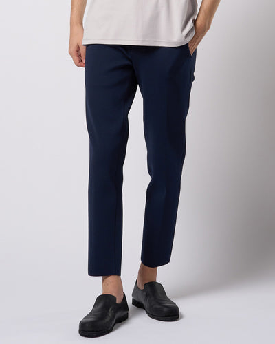function knit easy slacks (jacquard check)