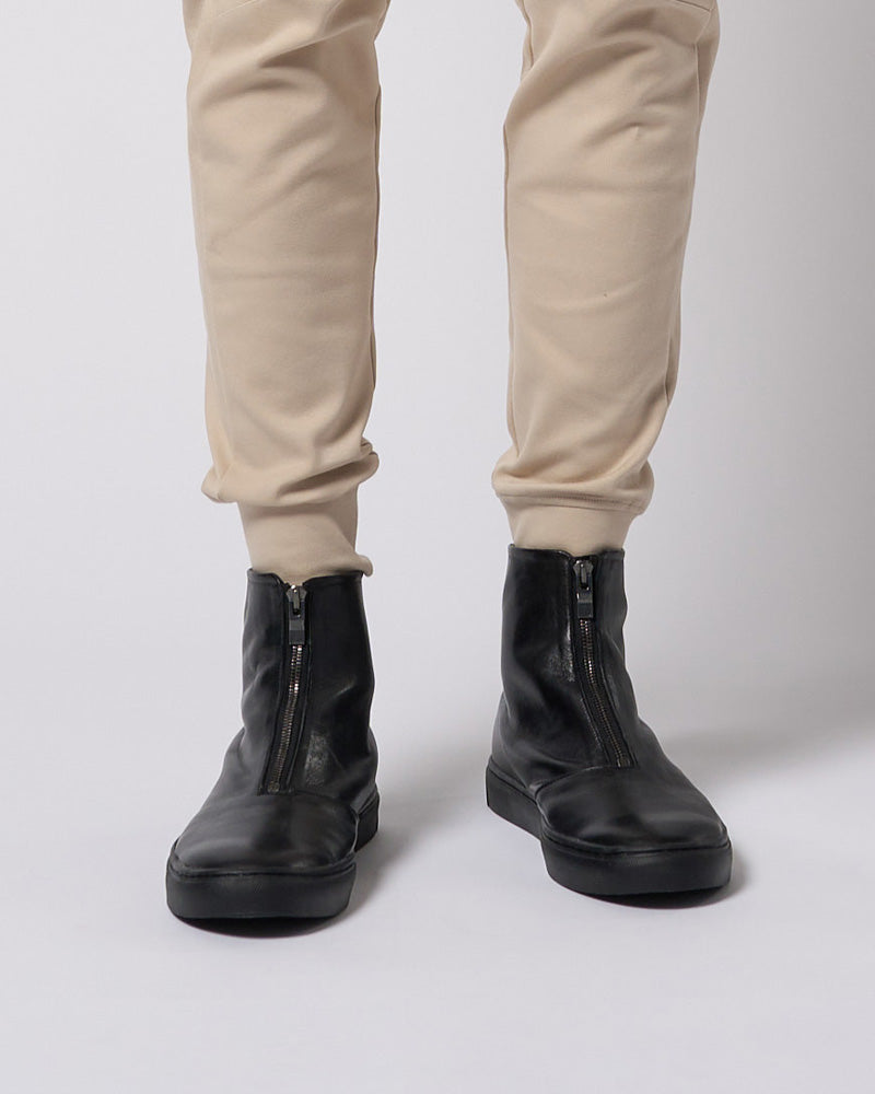 front zip bootie