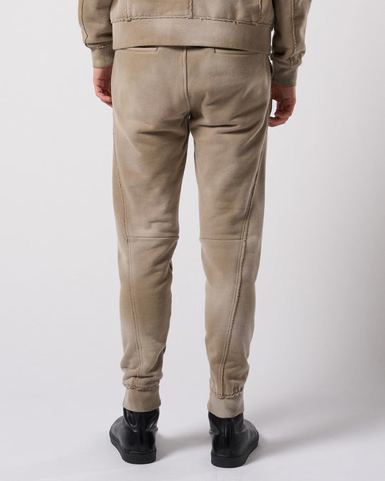 fade switching rib sweat pants