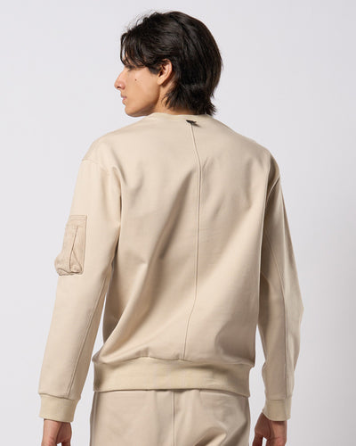 utility pocket sweatshirt