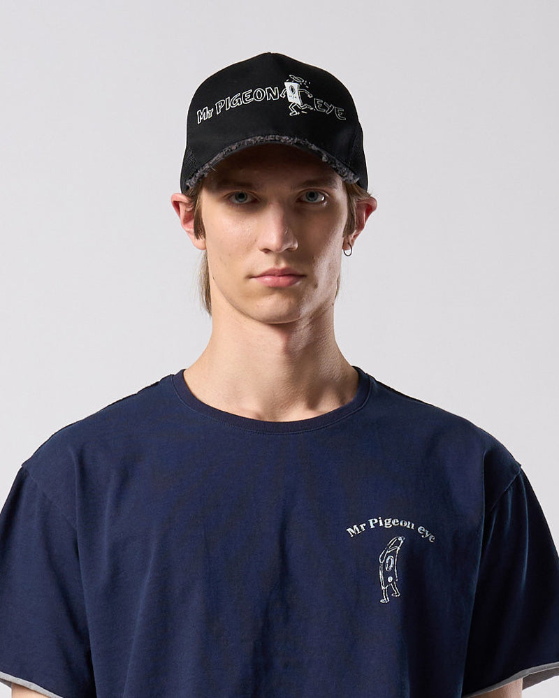 【Ohta Design × wjk】"panic" cut-off mesh cap
