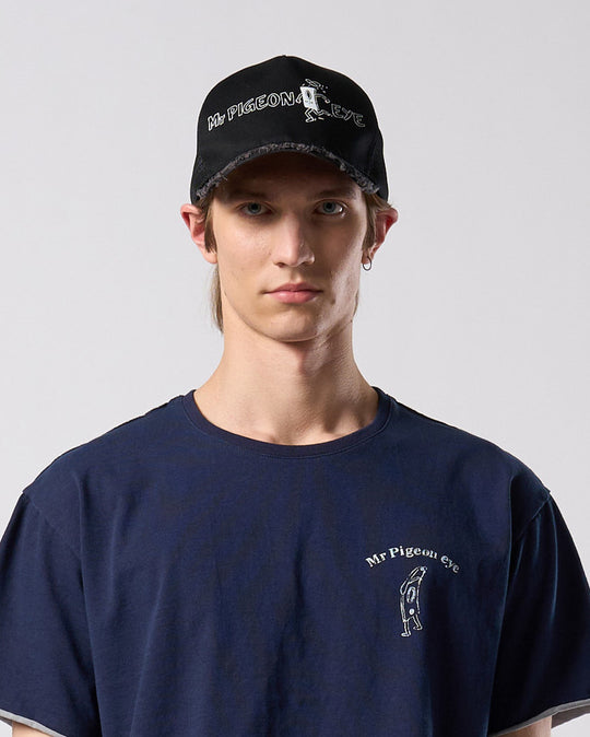 【Ohta Design × wjk】"panic" cut-off mesh cap