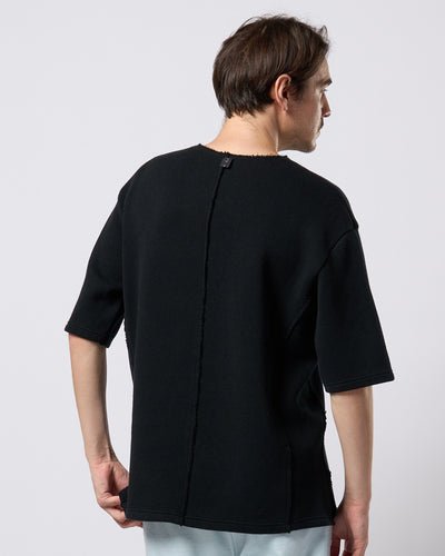 quarter-knit key neck H/S