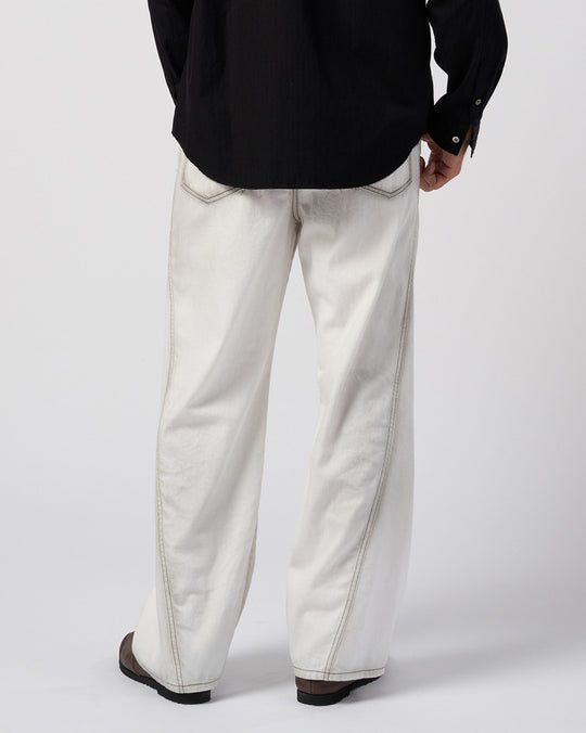 8 oz denim slacks